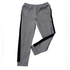 Old Navy Kids Gray Joggers with Black Stripes